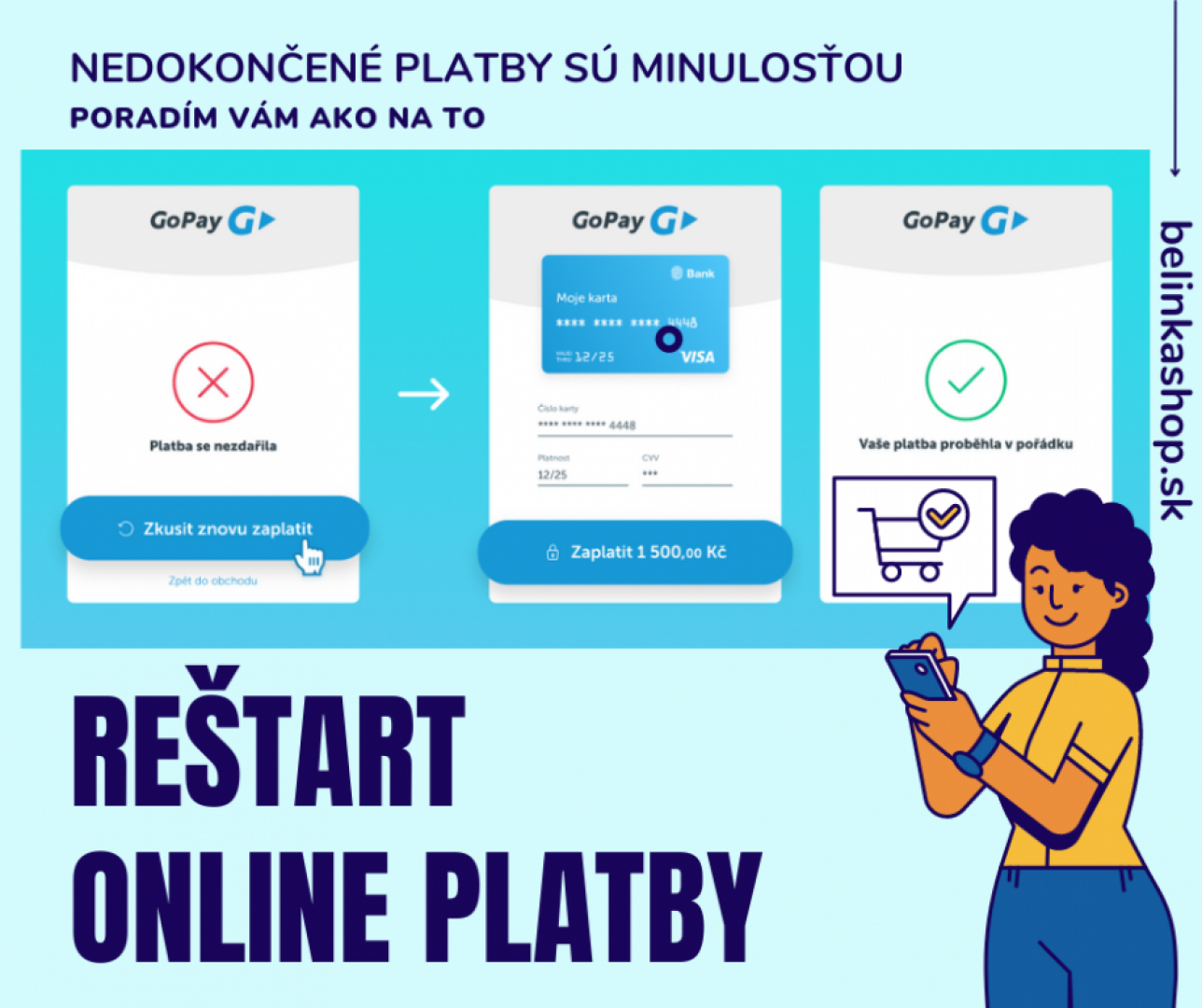 Odteraz všetky online platby ukončené.